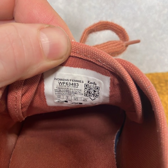 Keds Rust Canvas Sneakers - Picture 2 of 4